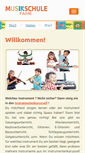 Mobile Screenshot of musikschule-fame.de
